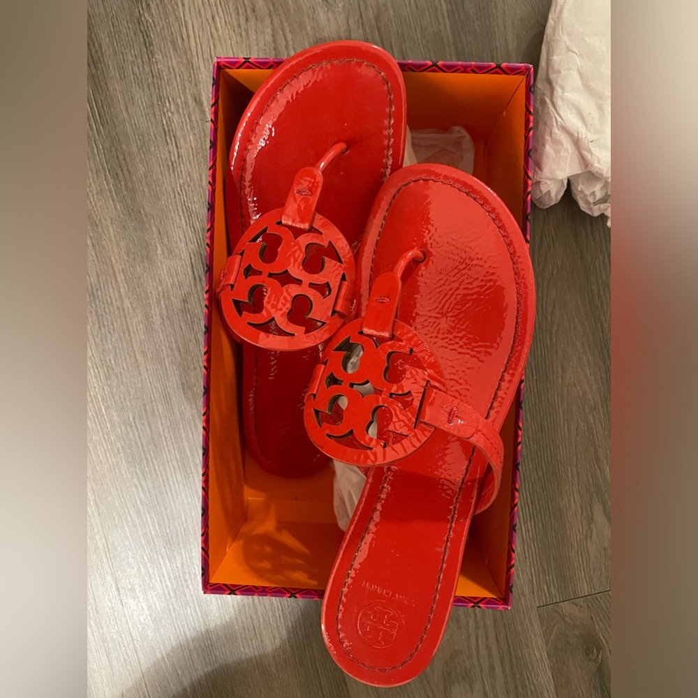 Tory Burch Red Sandals